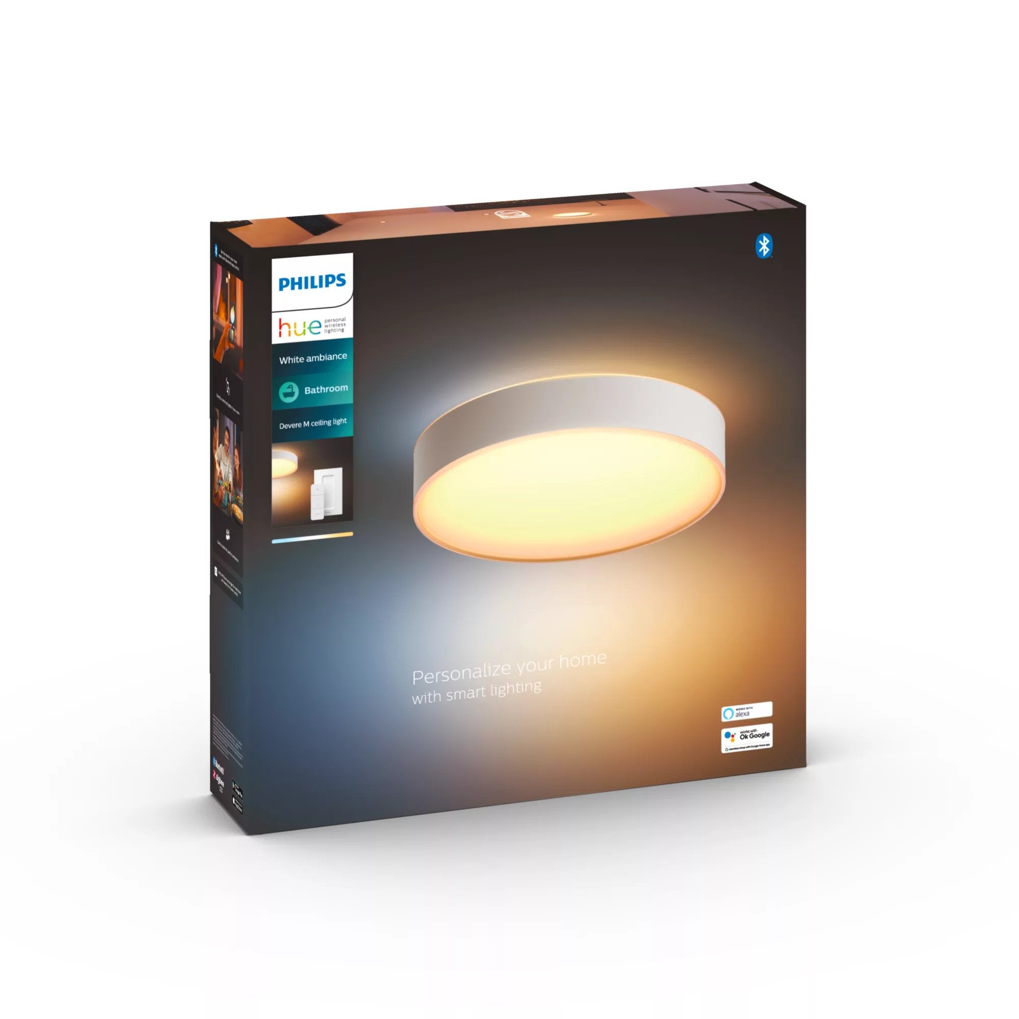 Philips Hue White Ambiance Lámpara De Techo Enrave Mediana