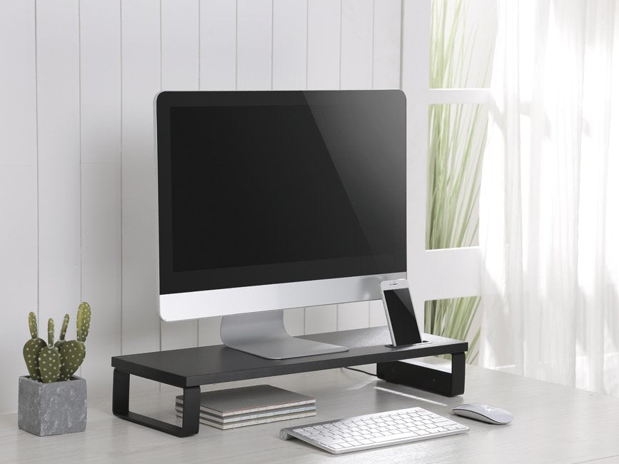 Soporte De Escritorio Para Monitor Con Hub Usb Integrado