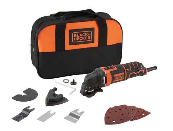 Black+Decker Herramienta Multifunción Mt300sa2-Qs