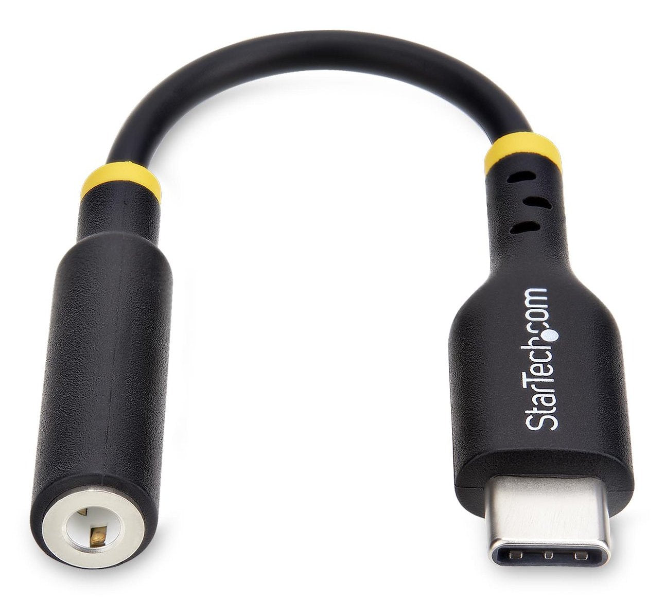 EAN 0065030898225 - StarTech.com USBCAUDIO2 cable de audio 0,127 m USB Type-C 2.0 Negro imagen 2
