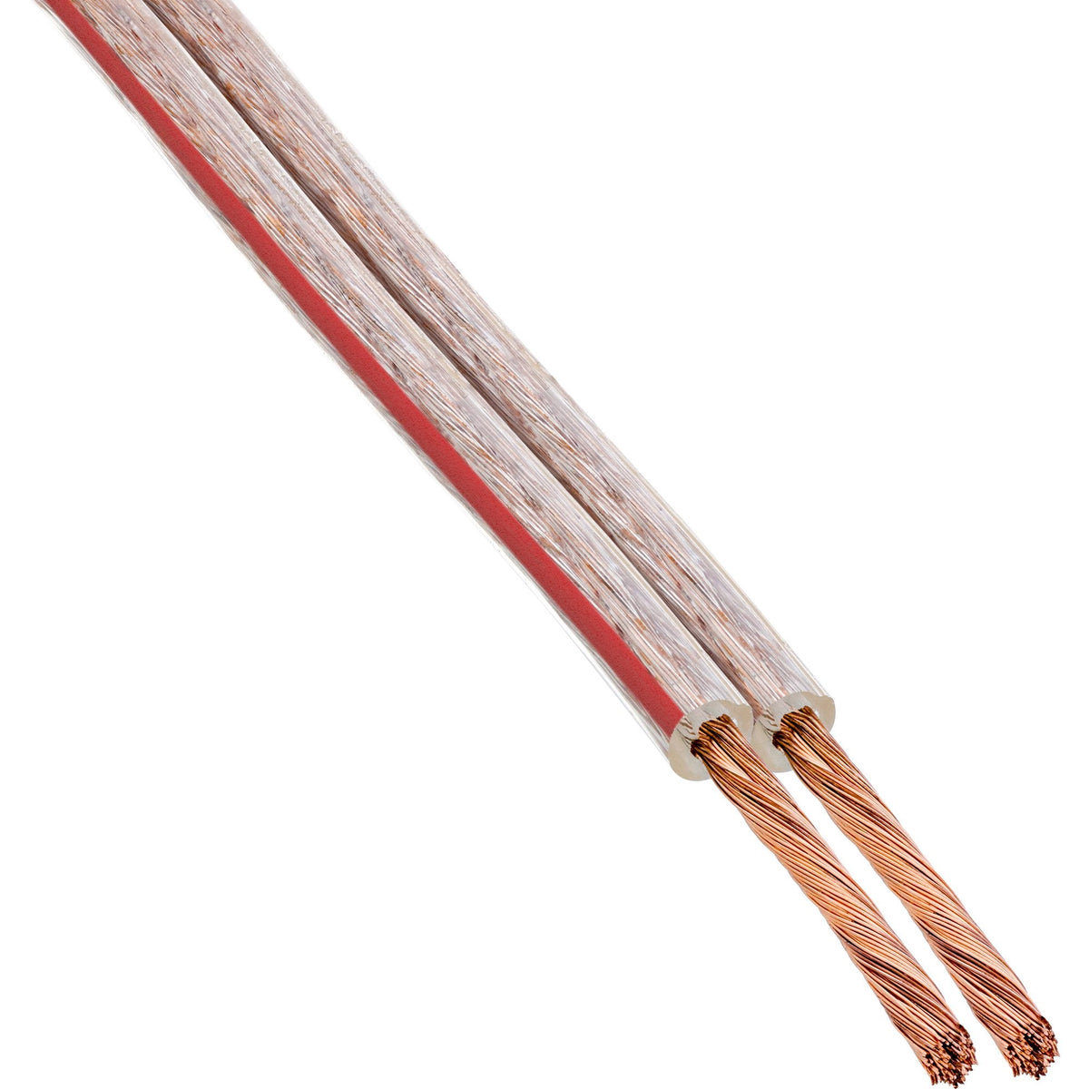 Cable De Altavoz Inline 2x 2.5mm² Cca Transparente 50m