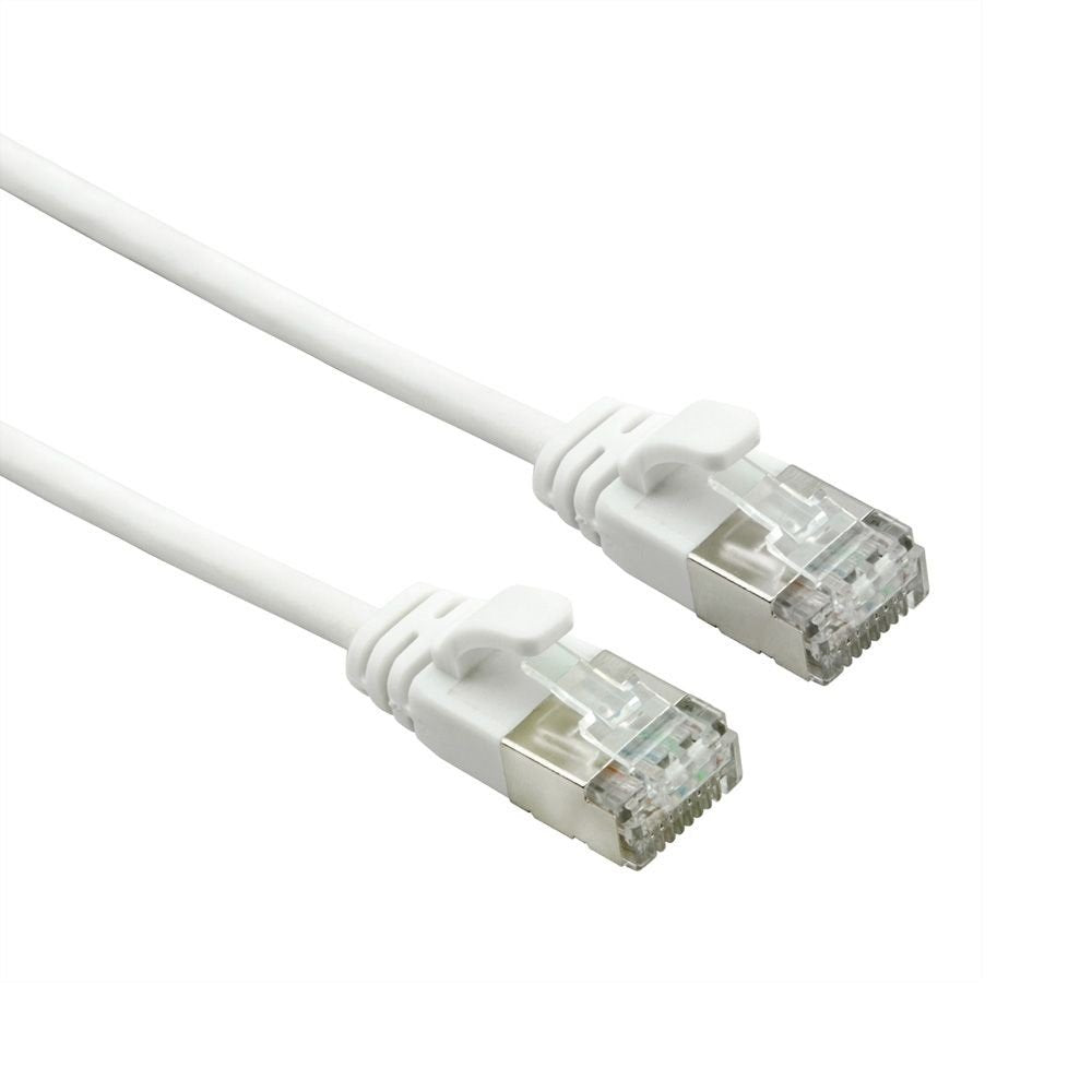 Roline U Ftp Datacenter Cable De Red Cat.6a (Class Ea), Lsoh, Slim, Wei, 3 M