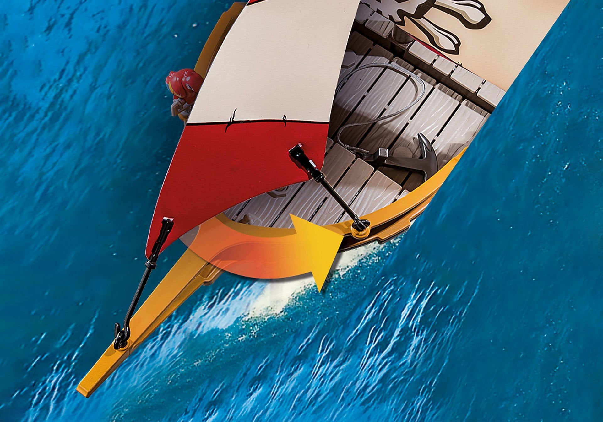 Playmobil Piraci 71418 Statek Piracki