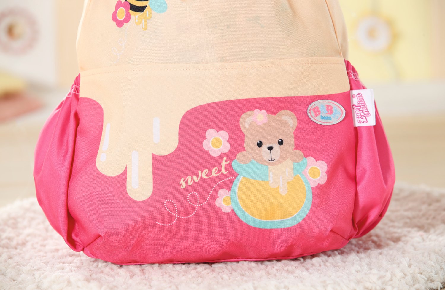 Mochila De Osito Baby Born® De Zapf Creation (Amarillo) 834831