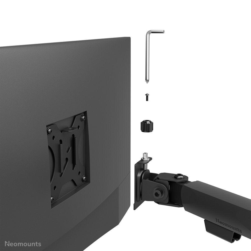 EAN 8717371446895 - Neomounts DS60-600BL3 soporte para monitor 68,6 cm (27") Escritorio Negro imagen 11
