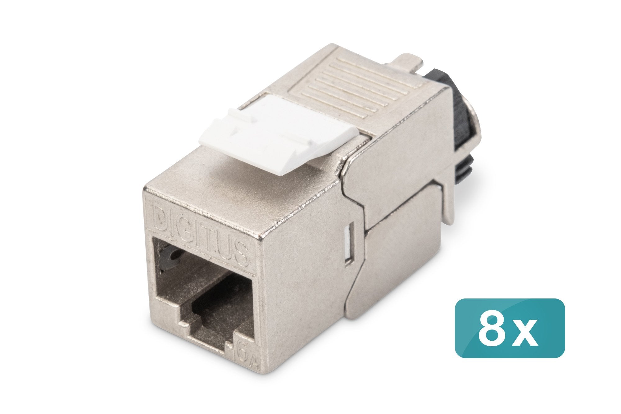 Digitus Cat 6a Keymone Modul Geschirmt Con Cablemanager 8m