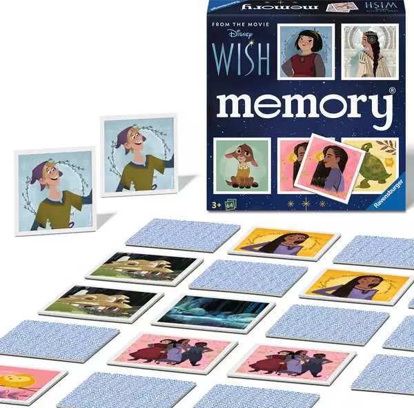 Ravensburger Memory Disney Wish, Juego De Memoria 22595