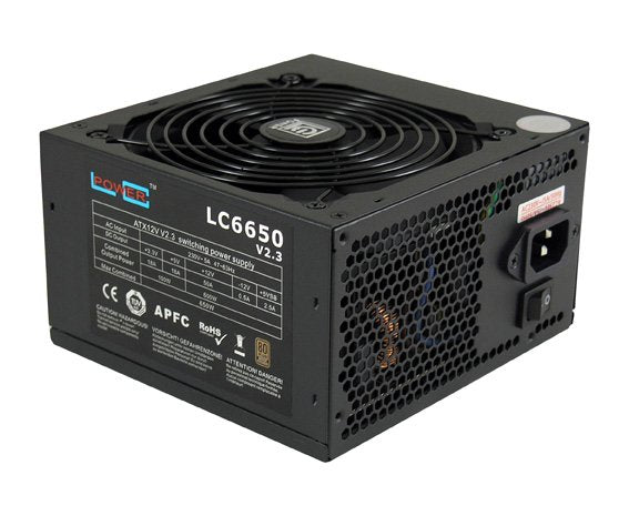 Lc-Power Lc6650 V2.3, Fuente De Alimentación Atx Serie Super Silent, 650w, 80 Plus Bronce