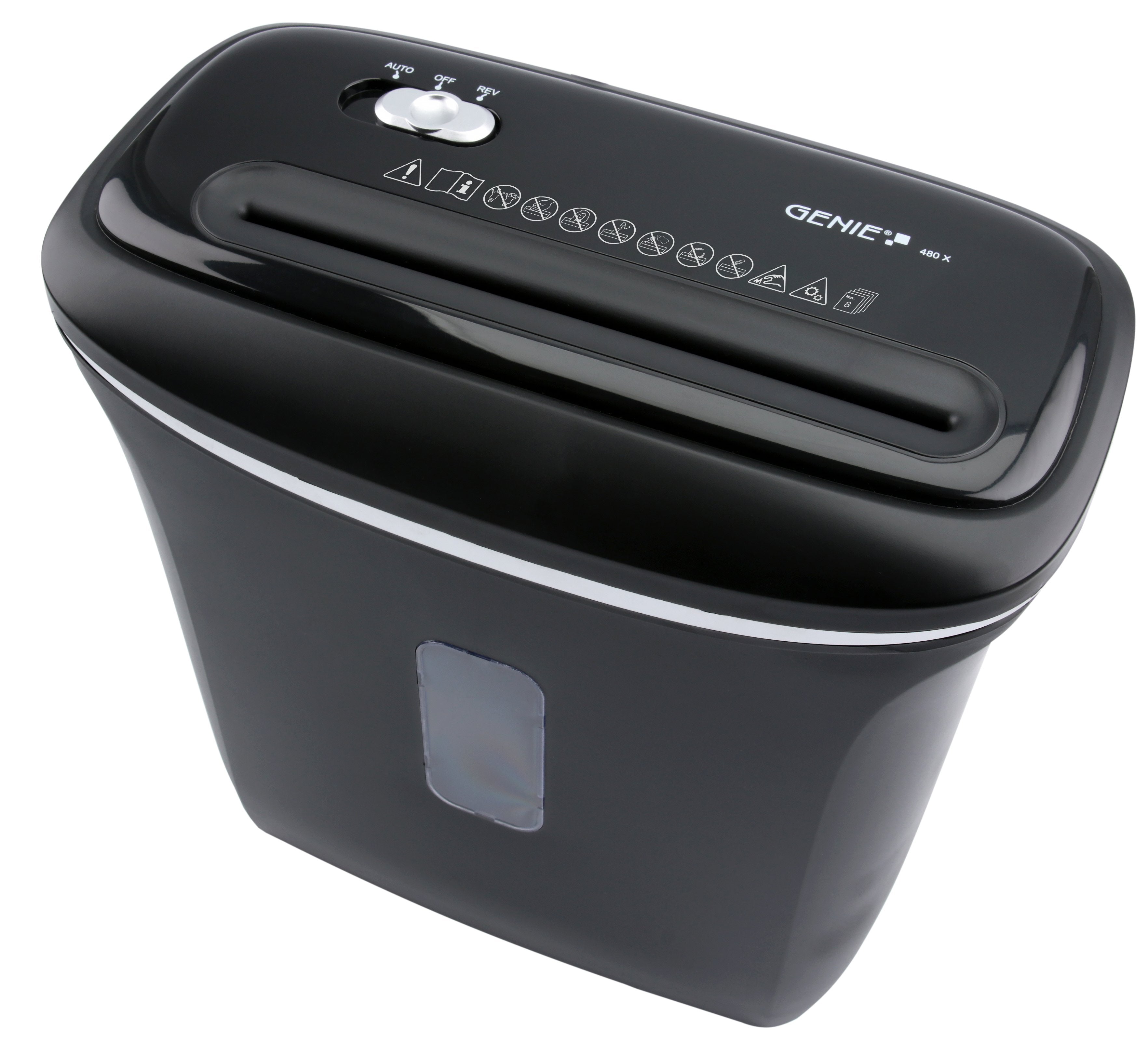 Genie 480 X Triturador De Papel Corte Cruzado 72 Db Negro