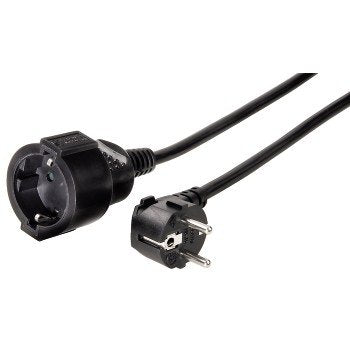 EAN 4007249478689 - Hama "Profi" Extension Cable with Earth Contact, 2 m, black imagen 1