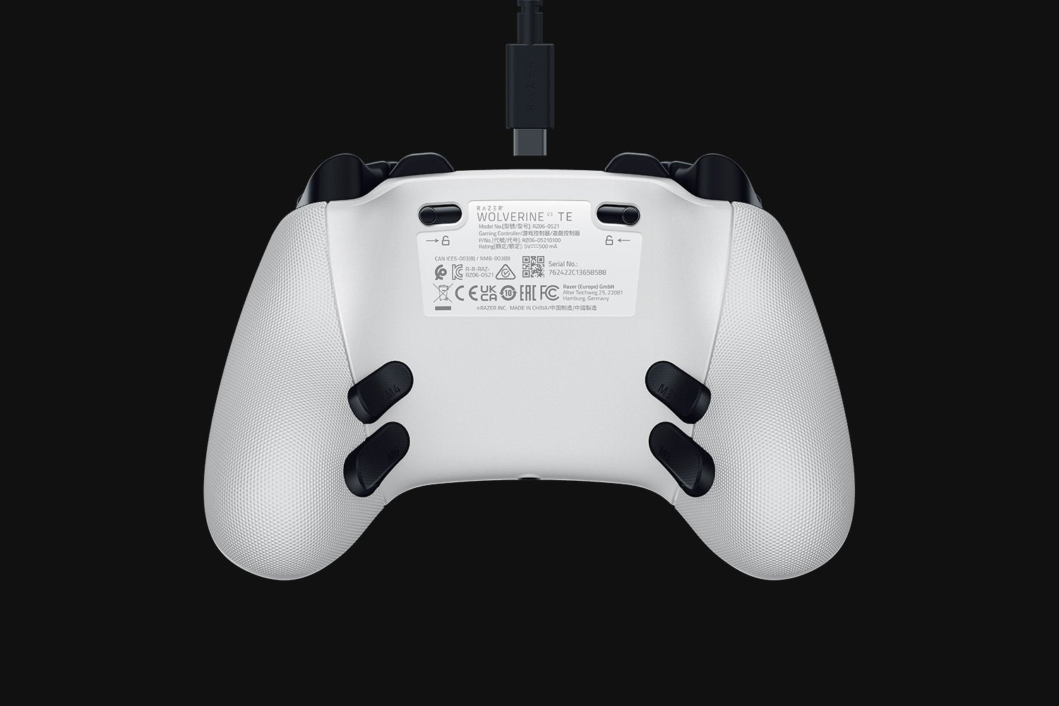 EAN 8887910082034 - Razer Wolverine V3 Tournament Edition Blanco USB Gamepad Analógico PC, Xbox Series S, Xbox Series X imagen 5