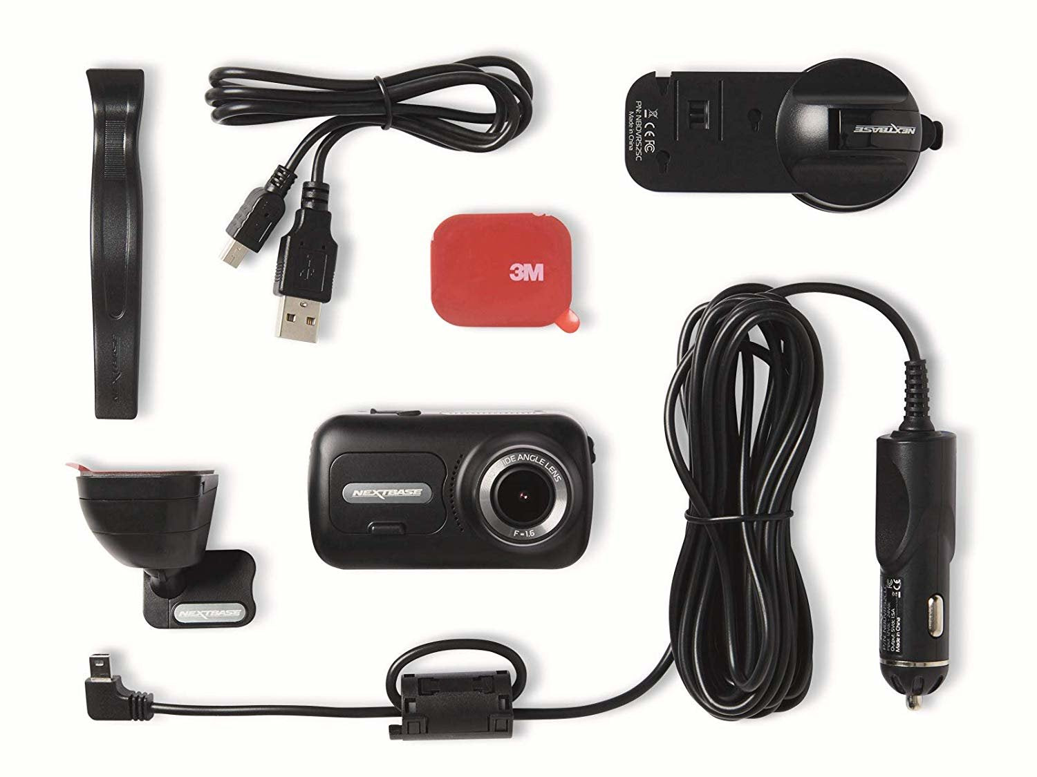 EAN 5060384255743 - Nextbase 322GW HD Wifi Bluetooth Batería, Encendedor de cigarrillos Negro, Plata imagen 5