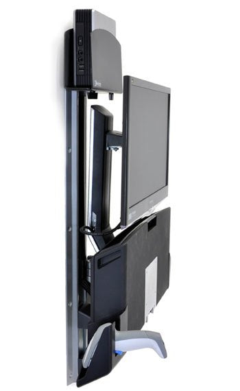 Ergotron Sit-Stand Combo Extender - Componente De Montaje (Brazo De Extensión, Wandschienenhalterung, Armabdeckung, Befestigungsmaterialien)