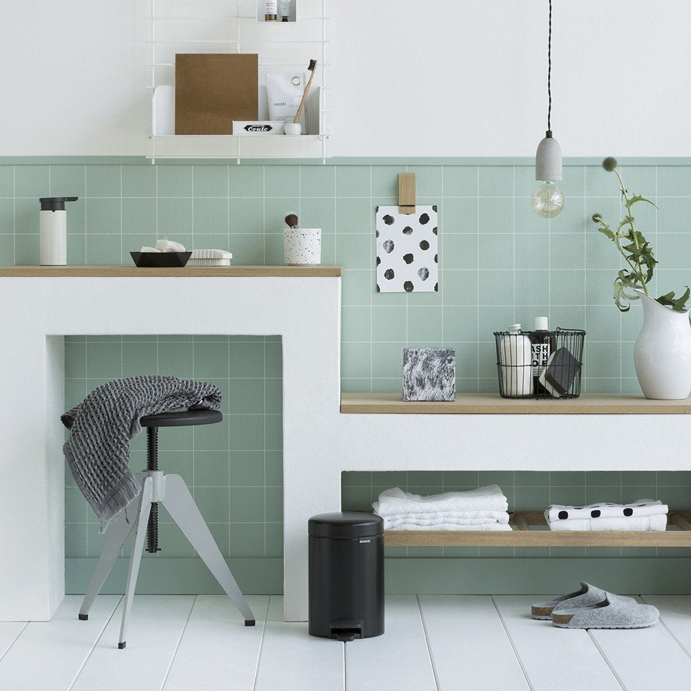 Brabantia Pedal Bin Newicon 3,0 L Black Matt