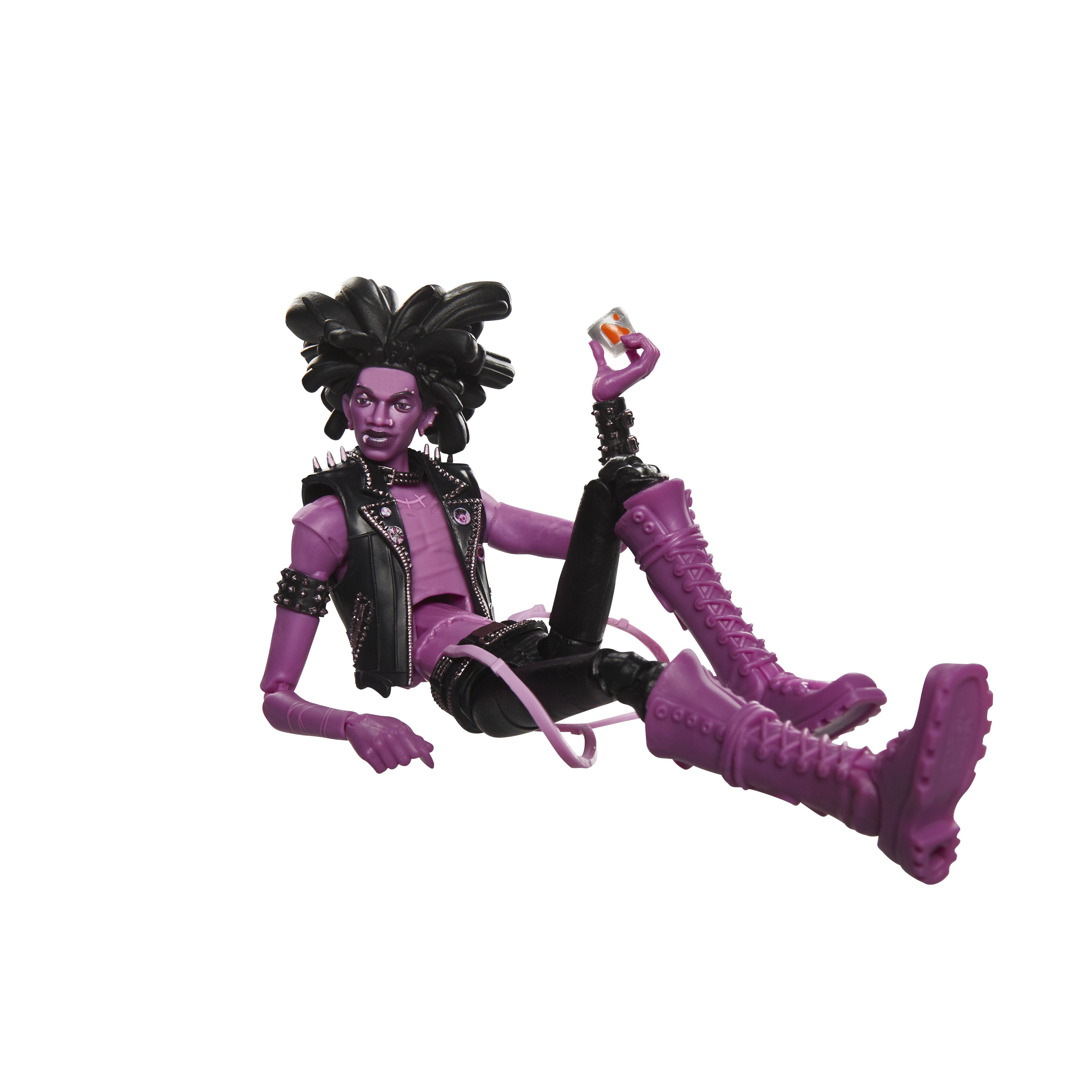 Figura Hasbro Marvel Legends Series Spider Man Across The Spider Verse Miles G. Morales Spider Punk