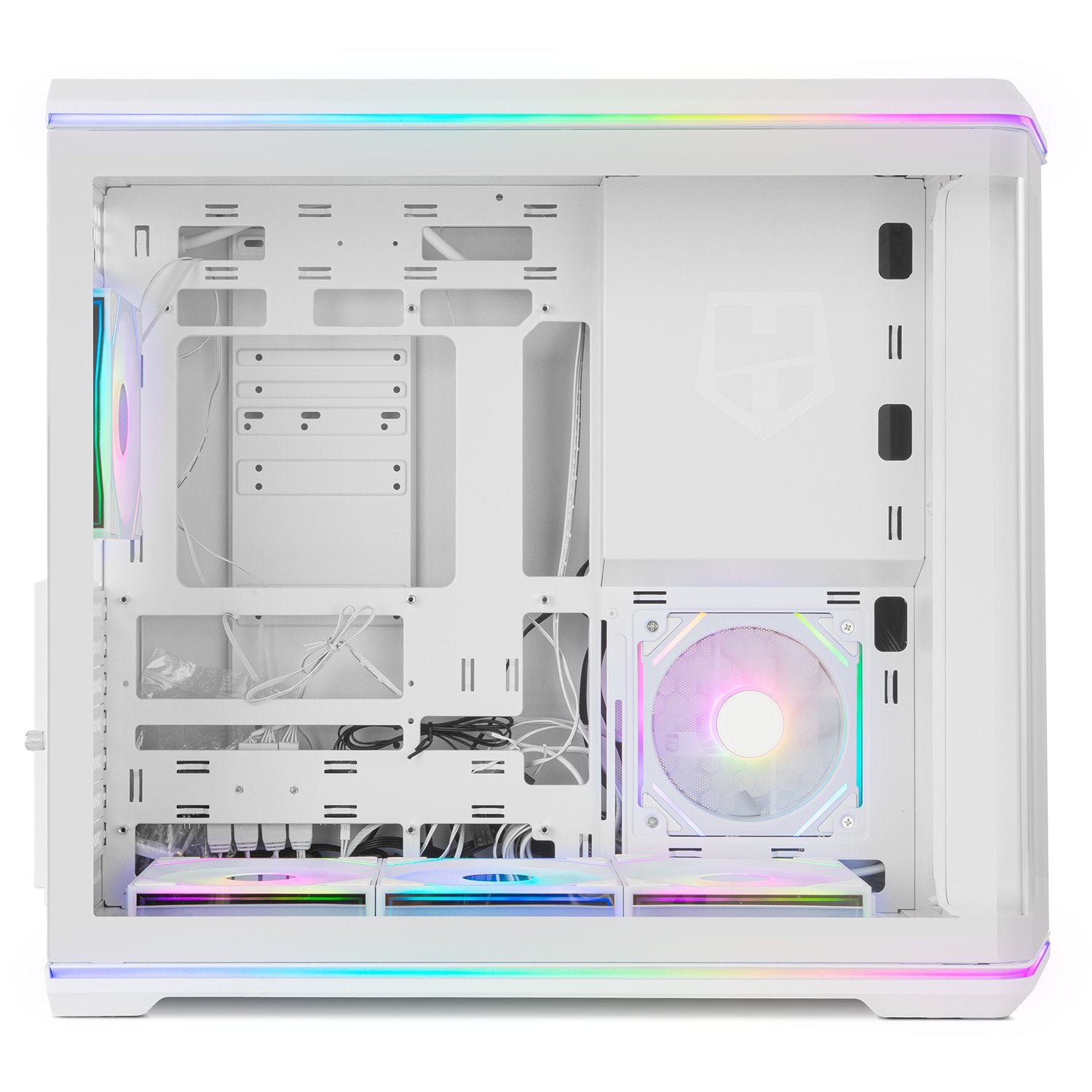 Caja Gaming Semitorre Nox Hummer Anvil Blanca