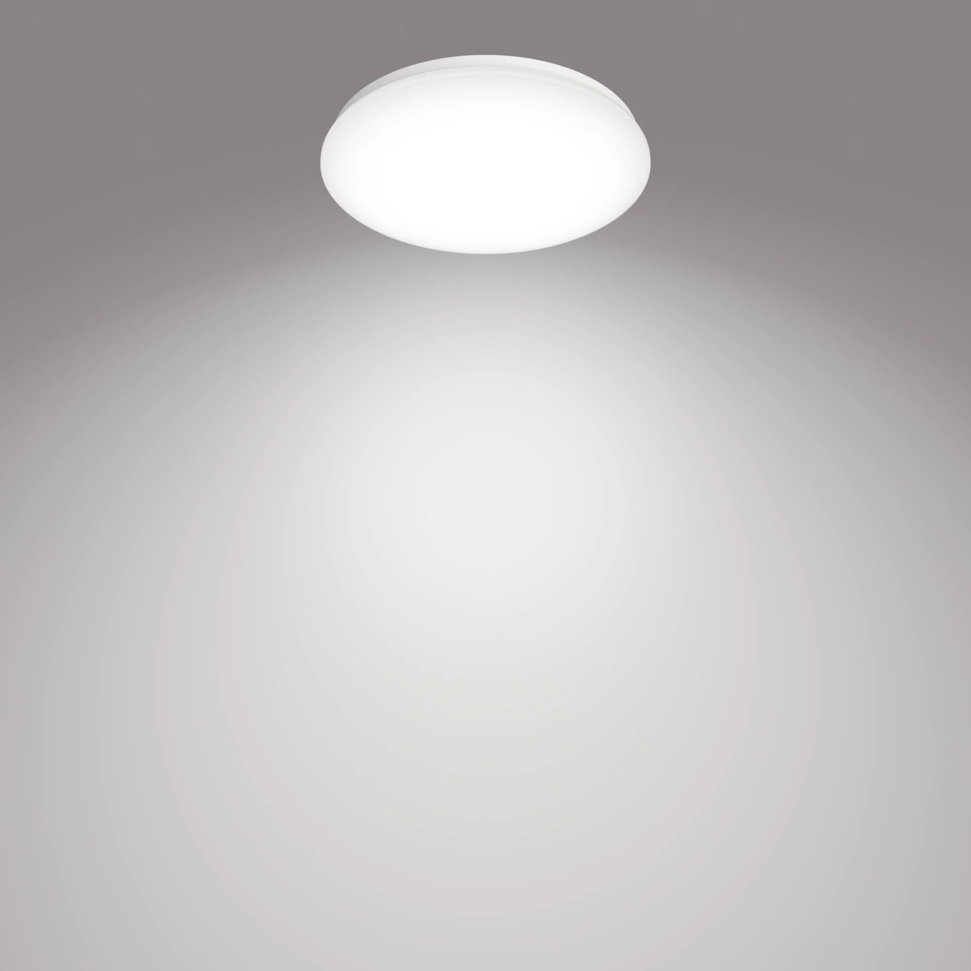 Plafon Interior De Led 17w 1900lm 4000k Luz Dia Mod. Moire Ø32x6,8cm Philips