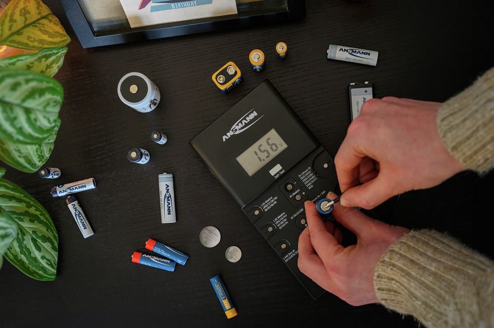 Ansmann Energy Check Lcd Battery Tester         1900-0100