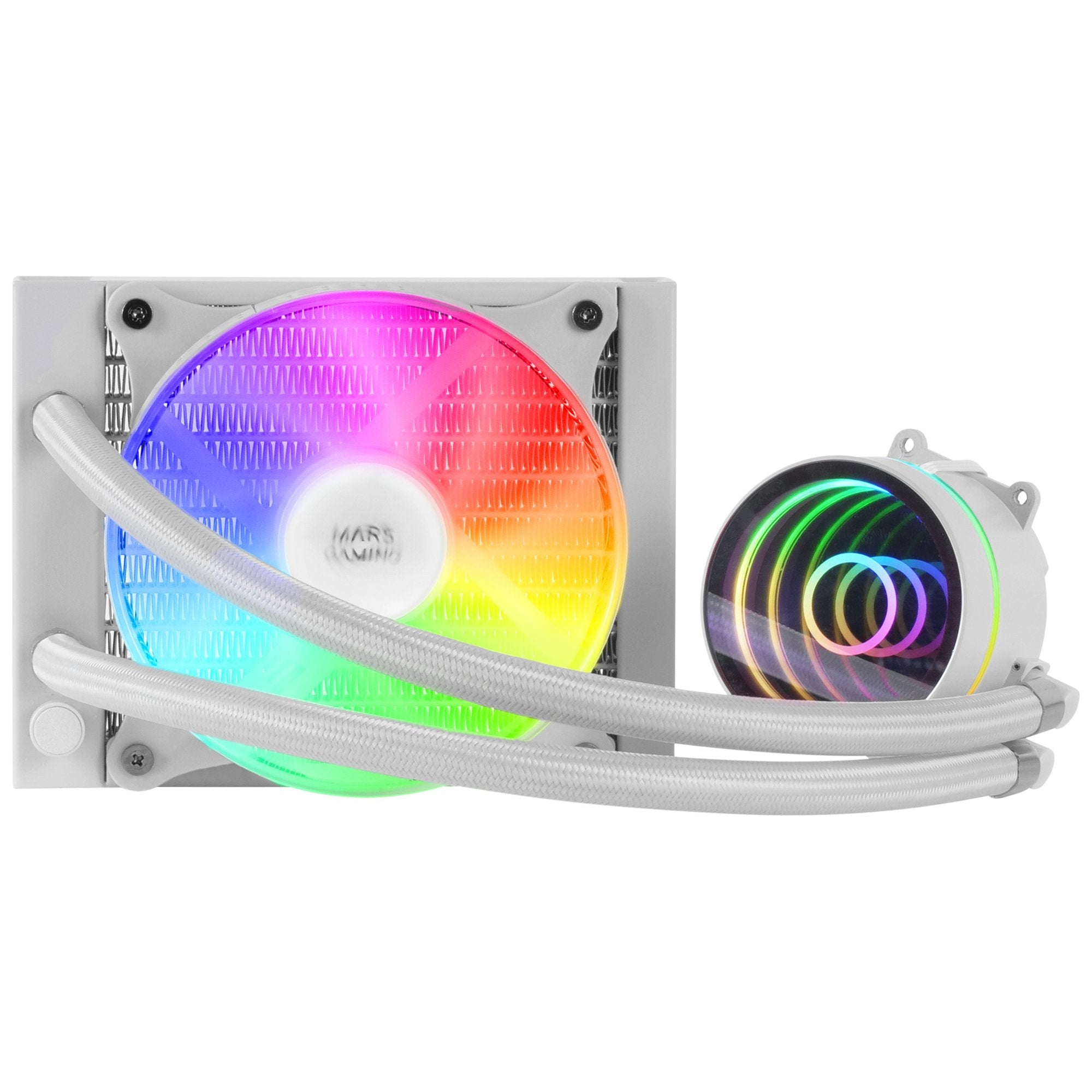 Sistema De Refrigeración Líquida Mars Gaming Mlone120 Blanco