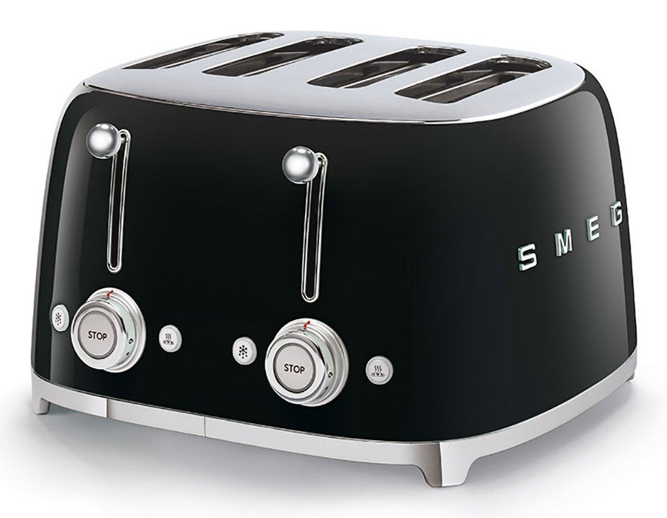 EAN 8017709263362 - Smeg TSF03BLEU tostadora 6 4 rebanada(s) 2000 W Negro imagen 2