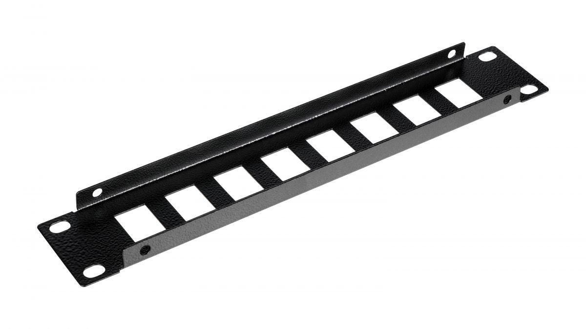 Equip Patchpanel 10" Con Keymone Montage 1u, Negro