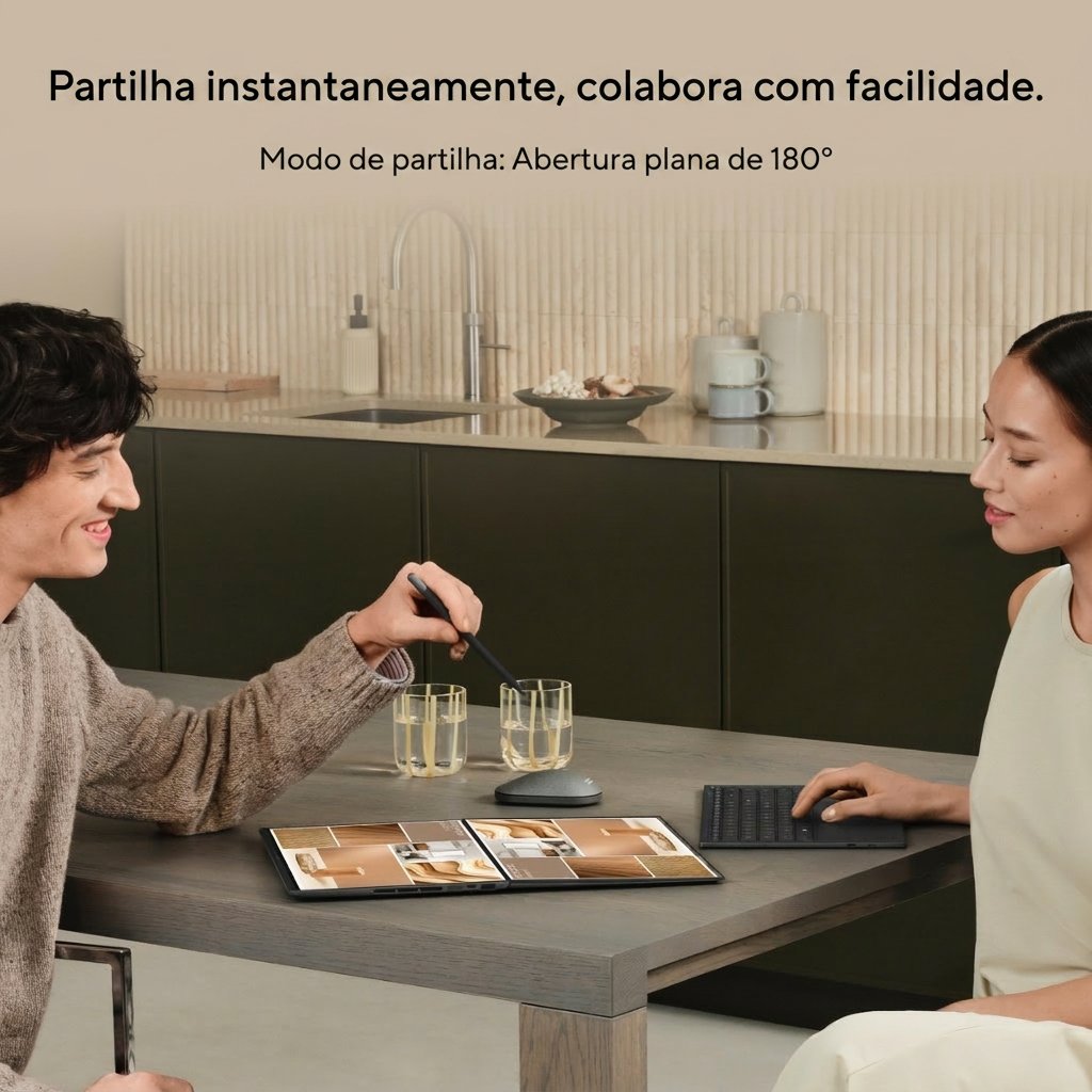 Portátil Asus Zenbook Duo Ux8407aa 14" Ultra 9 285h 32gb Dd