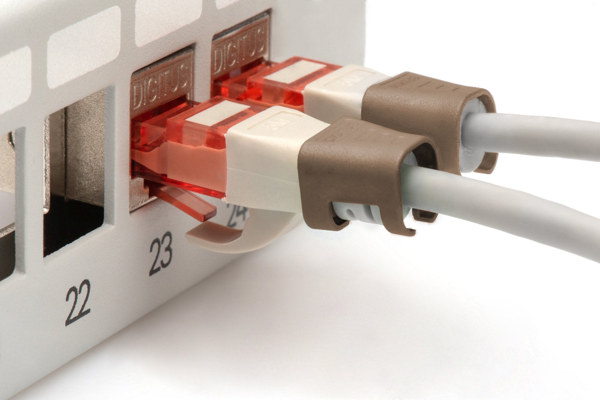 Digitus Color Clips For Patch Cable, Brown