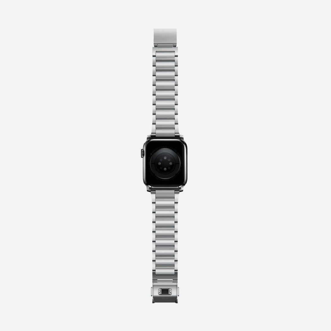 Nomad Strap Stainless Steel Silver V2 42/44/45/49mm
