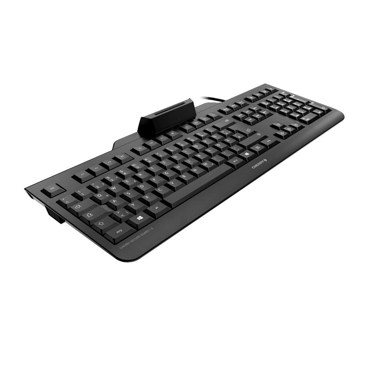EAN 4025112091421 - CHERRY SECURE BOARD 1.0 teclado Oficina USB QWERTY Nórdico Negro imagen 2