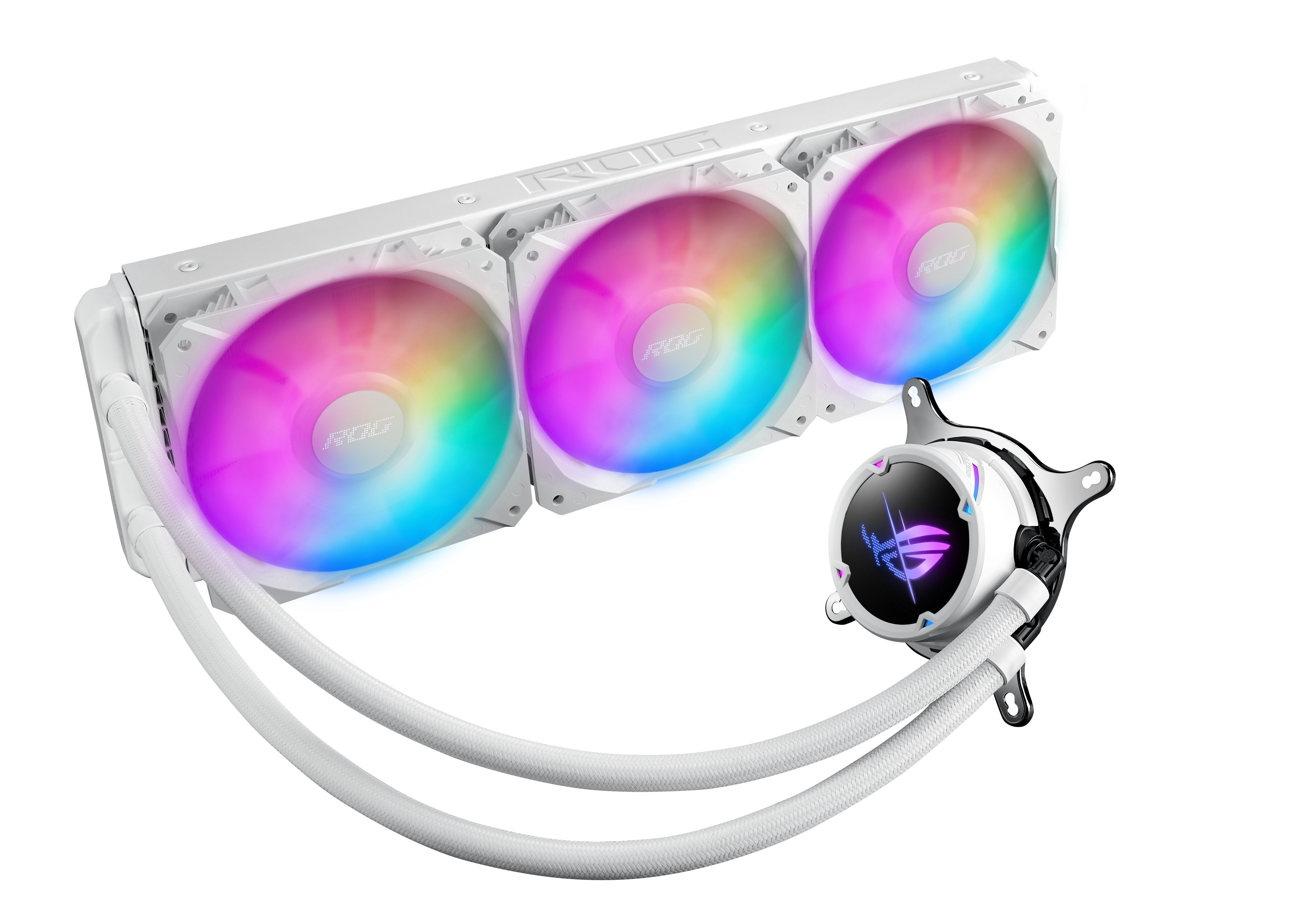 Refrigeracion Liquida Cpu Asus Rog Strix Lc Ii 360 Argb Blanco