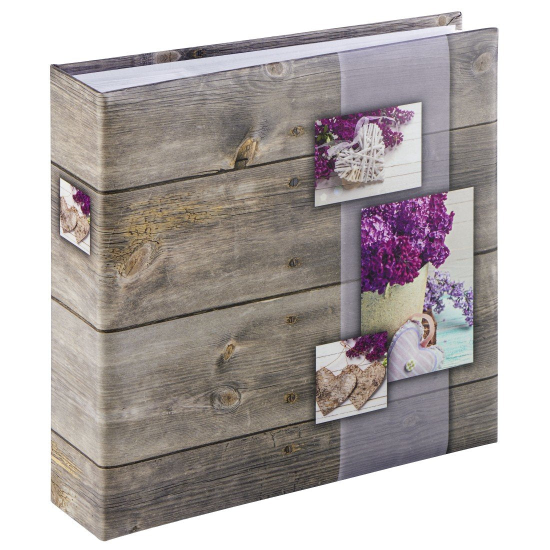 EAN 4007249021694 - Hama Rustico álbum de foto y protector Lila 100 hojas 10 x 15 imagen 1