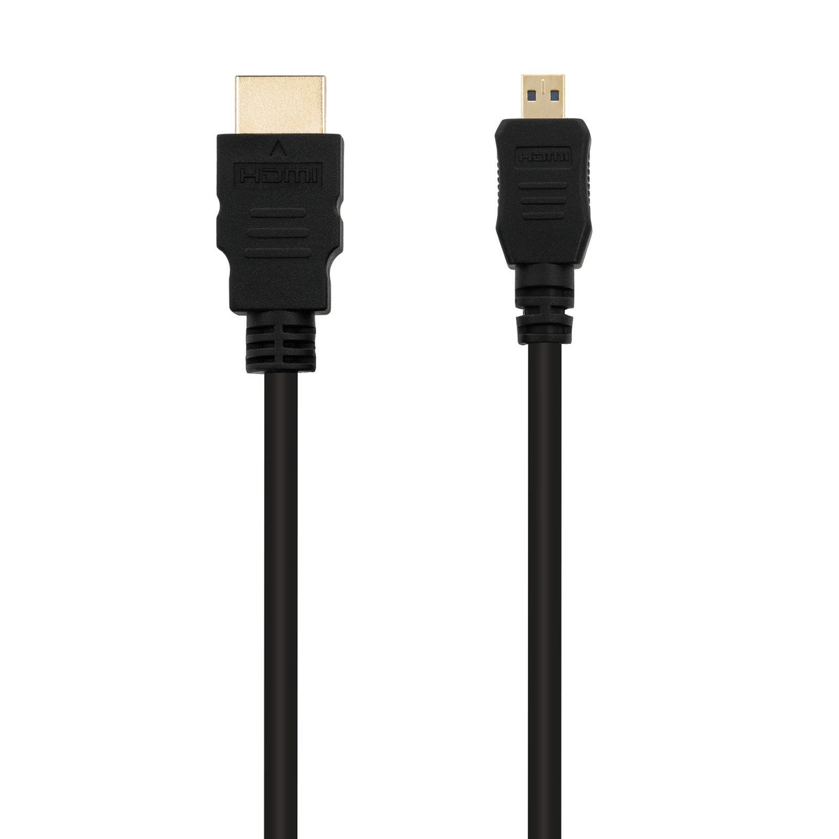 EAN 8433281006522 - Nanocable HDMI, 0.8m cable HDMI 0,8 m HDMI tipo A (Estándar) HDMI tipo D (Micro) Negro imagen 2