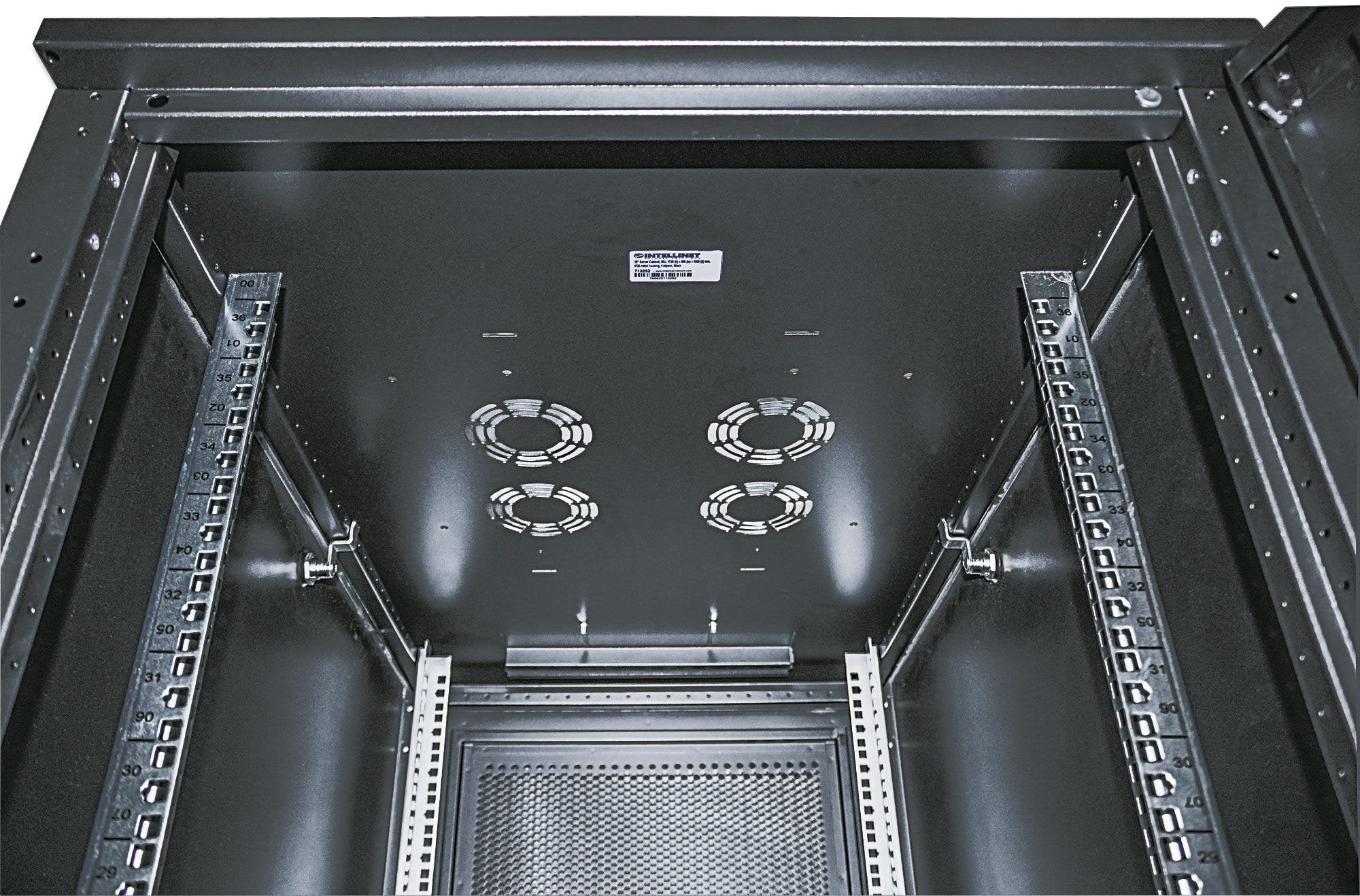 Armario Rack  Intellinet 713269  42u Rack O Bastidor Independiente Negro