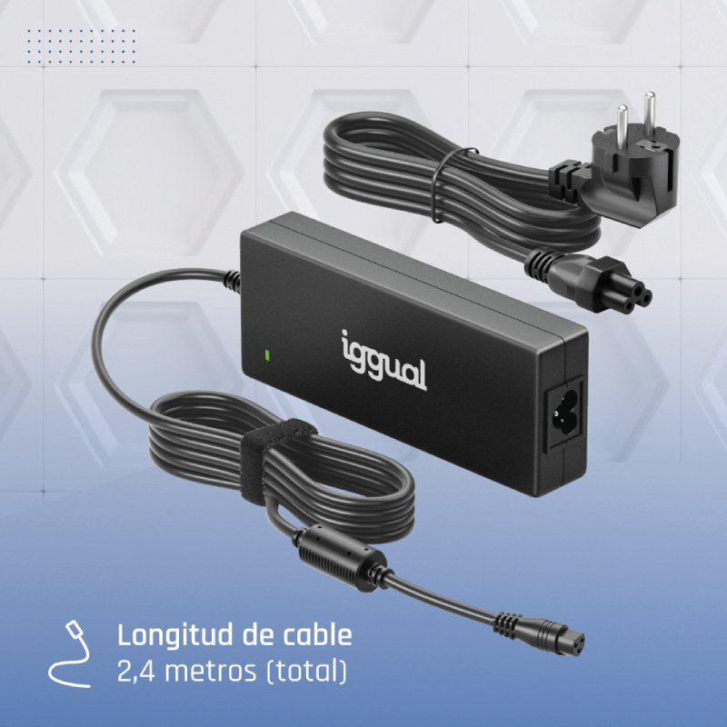 EAN 8435364320495 - iggual CUA-6T-240W adaptador e inversor de corriente Interior Negro imagen 8