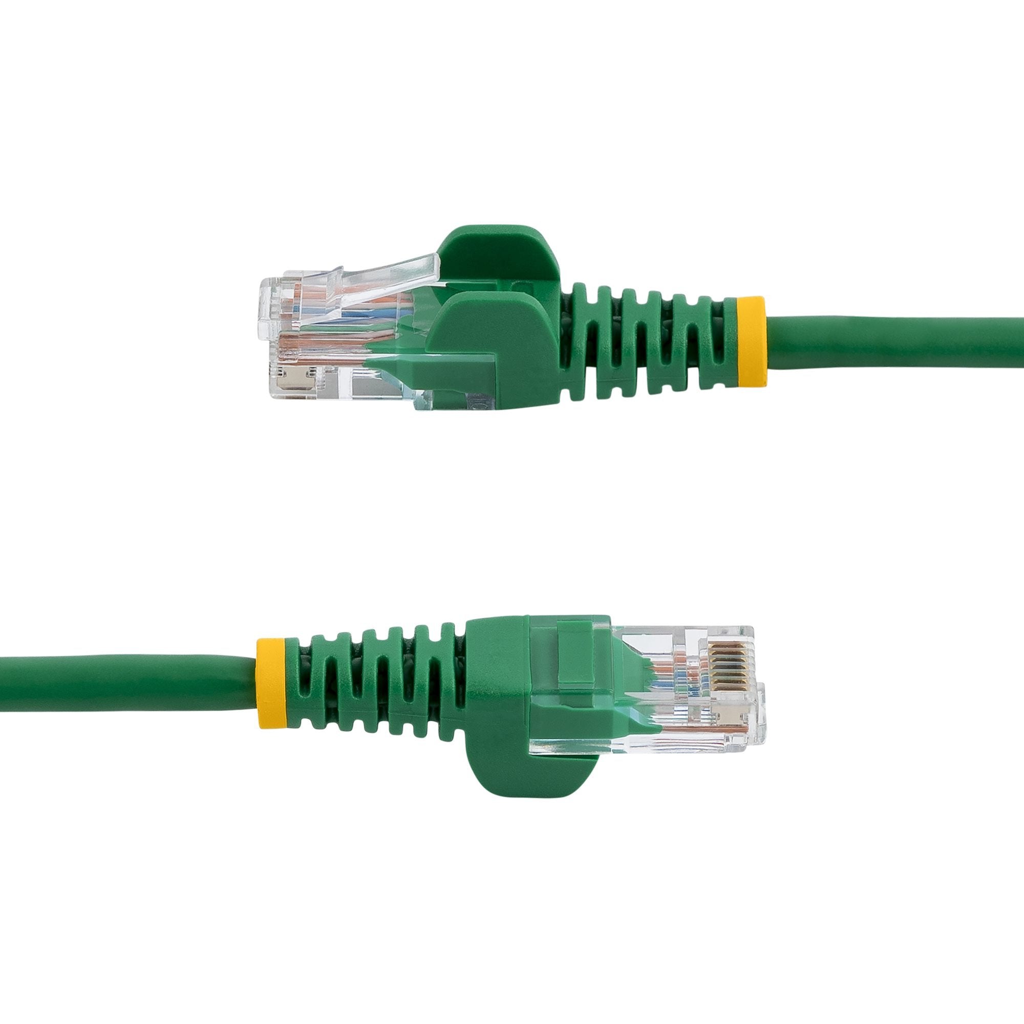 Cable De Red 0.5m Verde Cat5e  Cabl Ethernet Sin Enganche