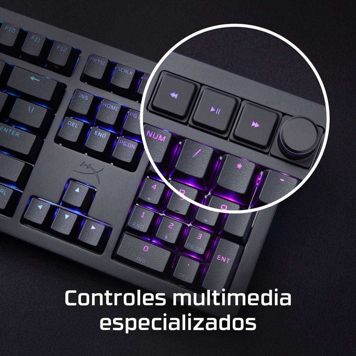EAN 197192333839 - HyperX Alloy Rise Gaming Keyboard teclado Juego USB Negro imagen 7
