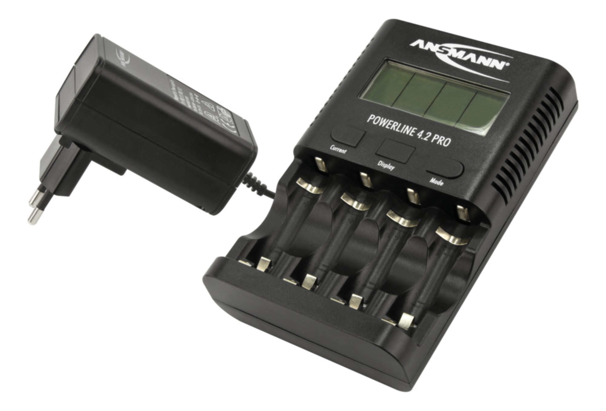 Ansmann Powerline 4.2 Pro, Cargador Negro 1001-0079