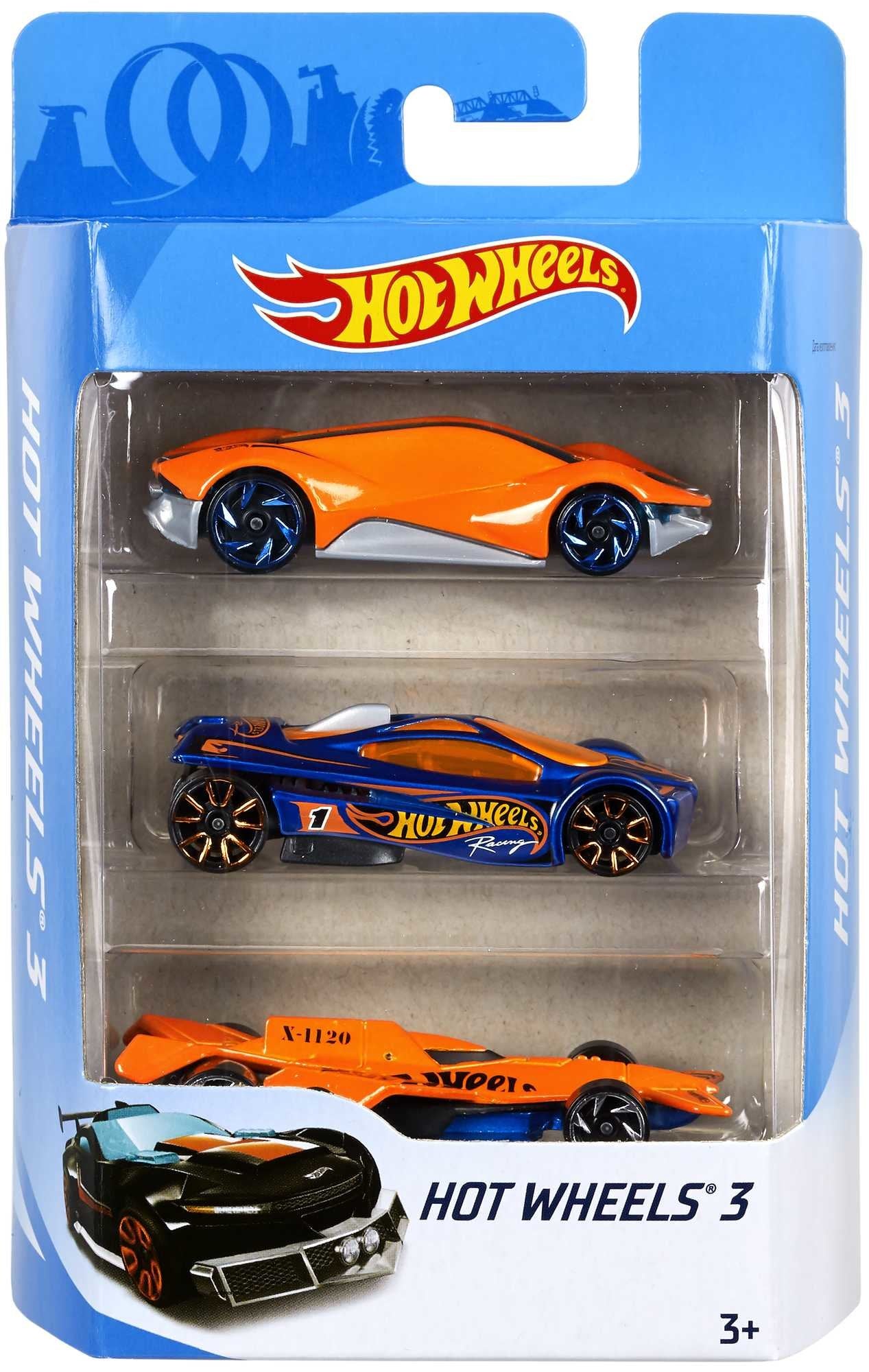 Hot Wheels - 3 Car Pack (Performance Vehicles)