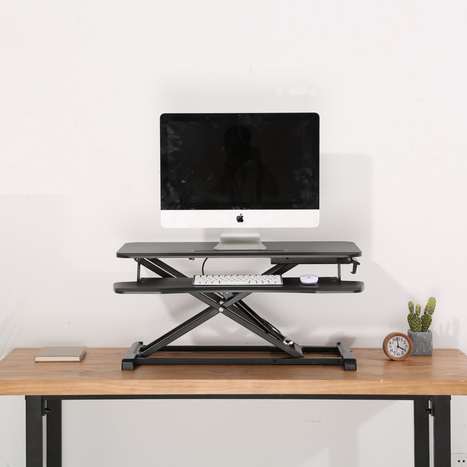 Soporte Monitor Ewent C/Bandeja Para Teclado Elevación 10-15cm