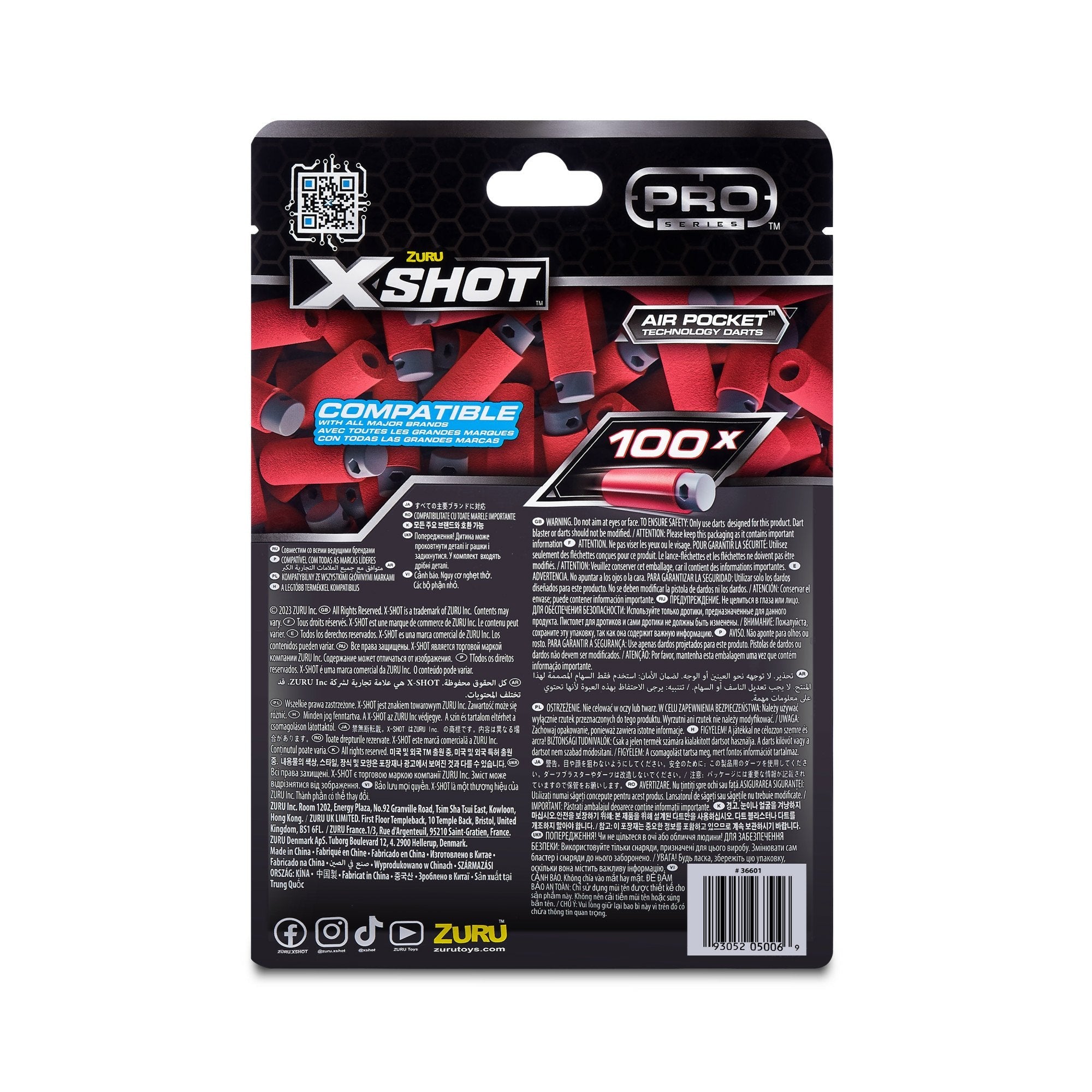 Zuru Zuru Xshot - Skins Nachfüllpackung 100 Half-Darts 36601