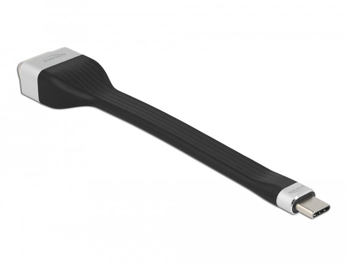 Delock Fpc Flachbandcable Usb Type-C Zu Vga (Dp Alt Mode) 13 Cm