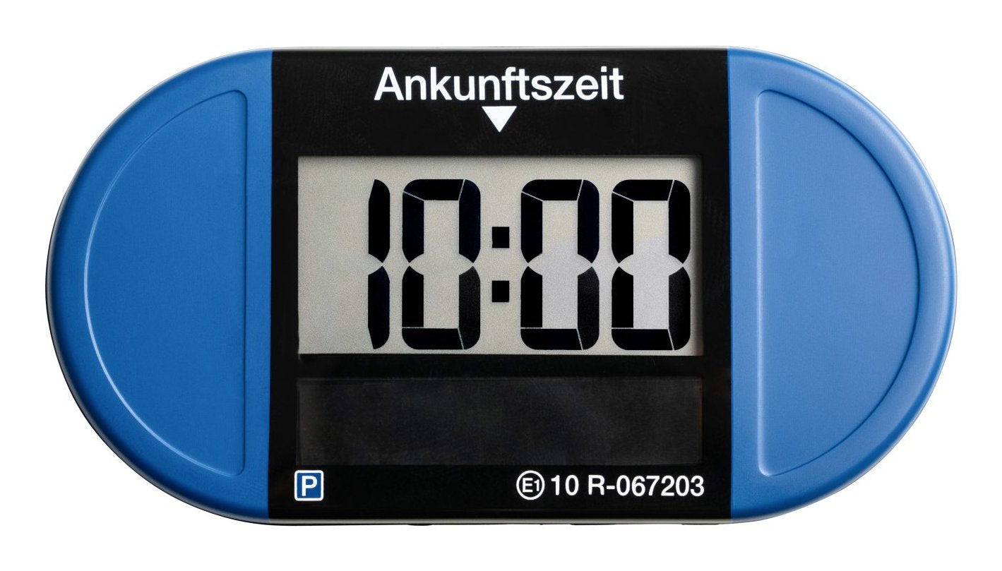 Needit Park Lite Solar Elektr. Parkscheibe Zulassung Blau