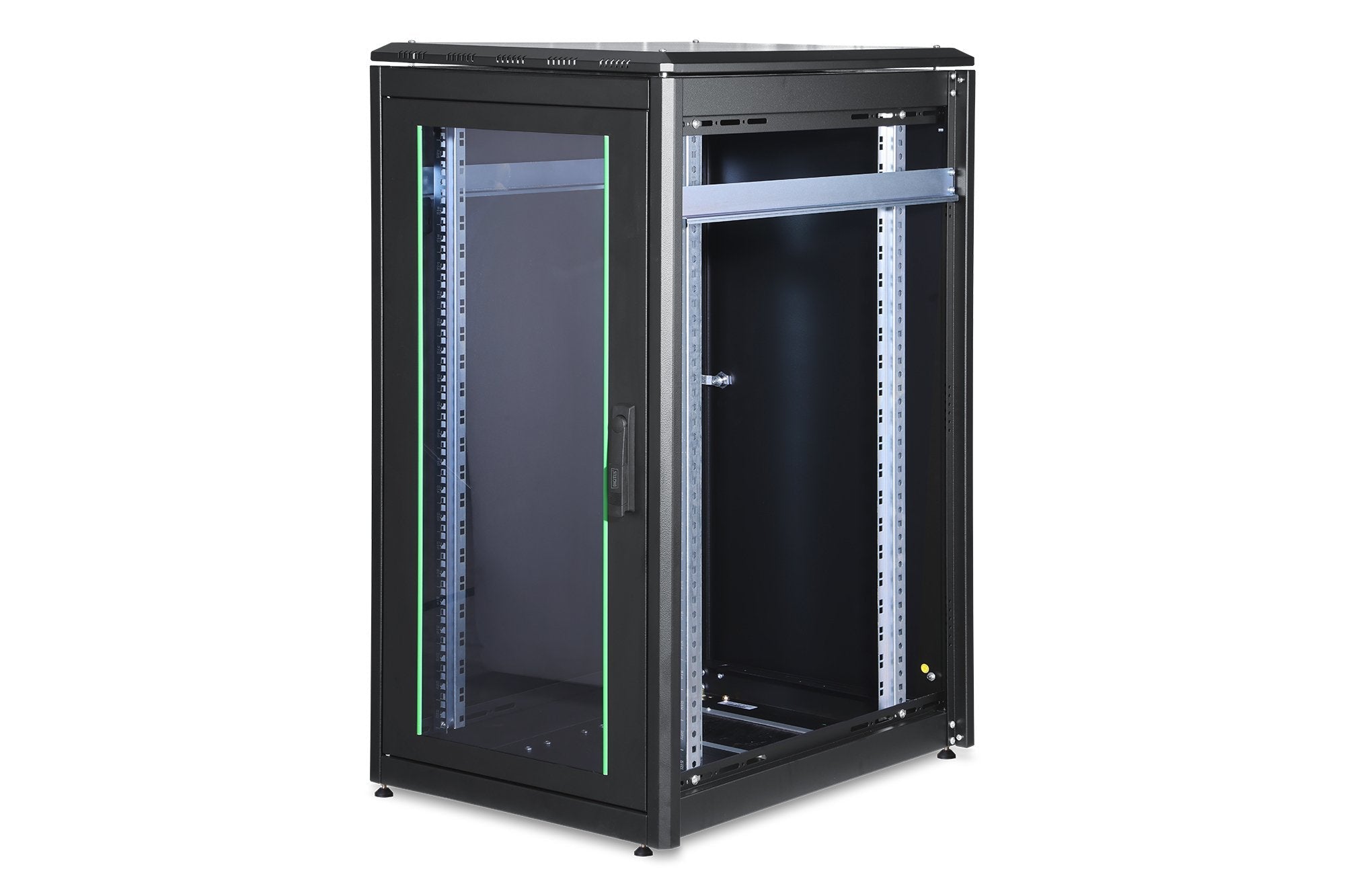 Digitus Netzwerkschrank Unique  22he 1164x600x800mm Schwarz (Speditionsversand)