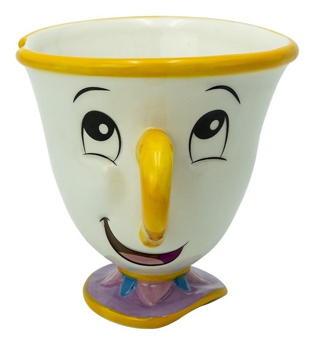 Taza 3d Abystyle Disney La Bella Y La Bestia Chip