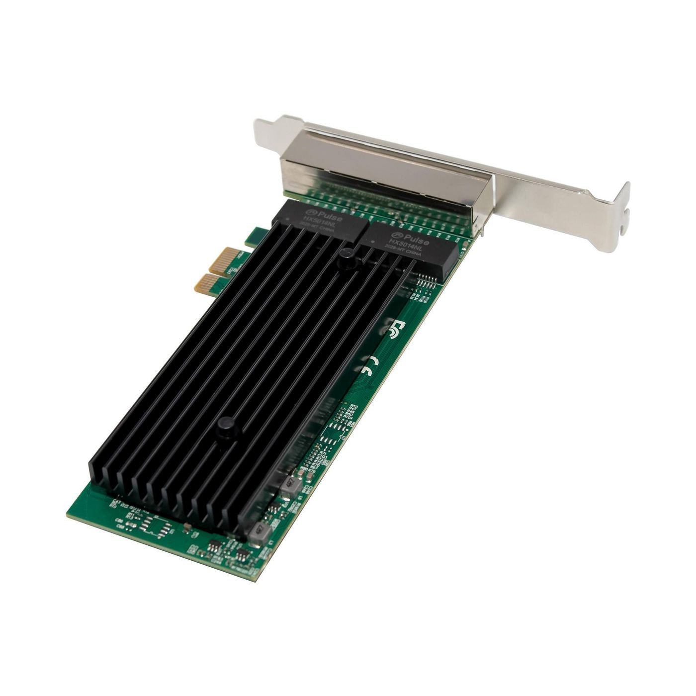 Network Card Pcie X1 Intel  82575 Quad- Rj45
