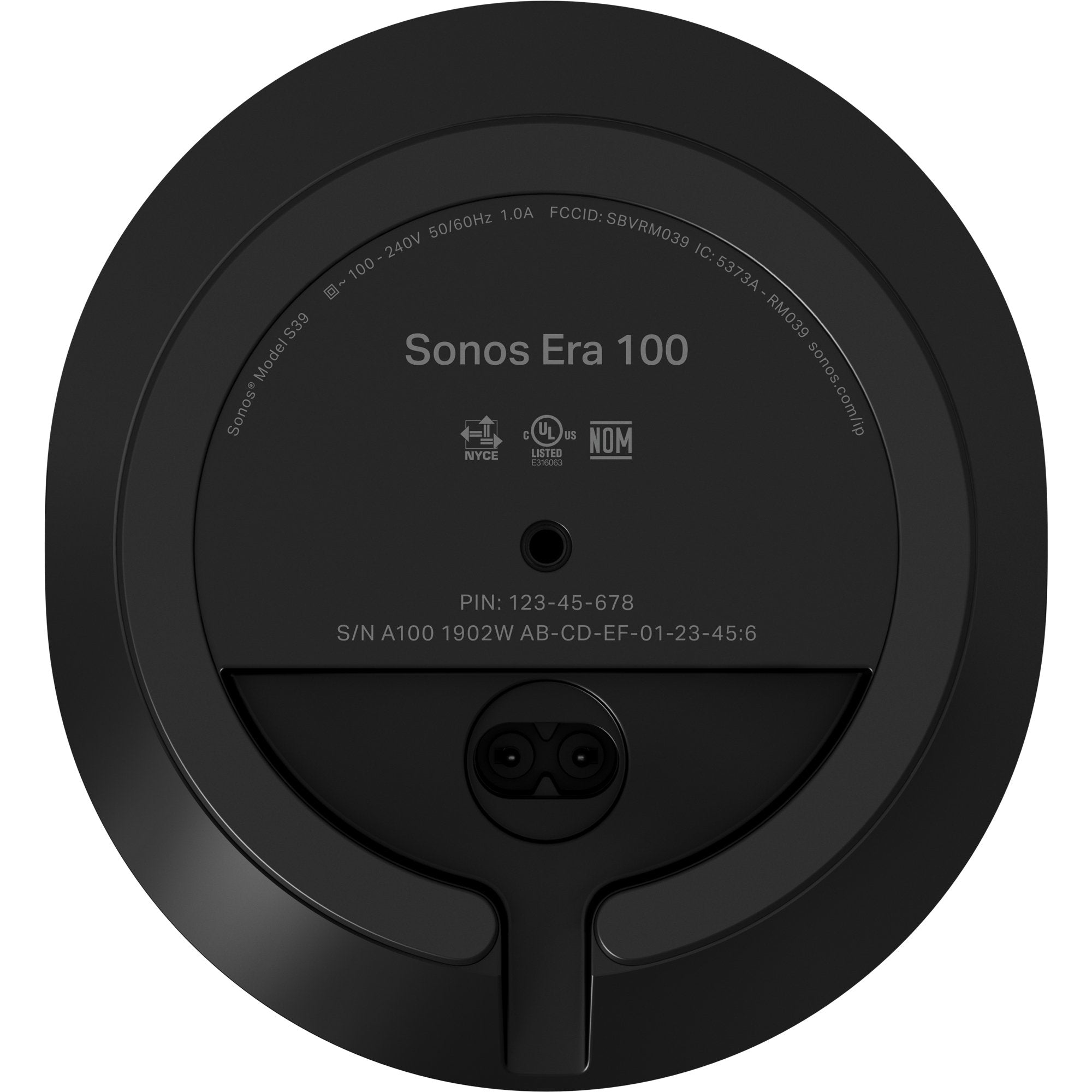 EAN 8717755779656 - Sonos Era 100 De 3 vías Negro Inalámbrico y alámbrico imagen 3