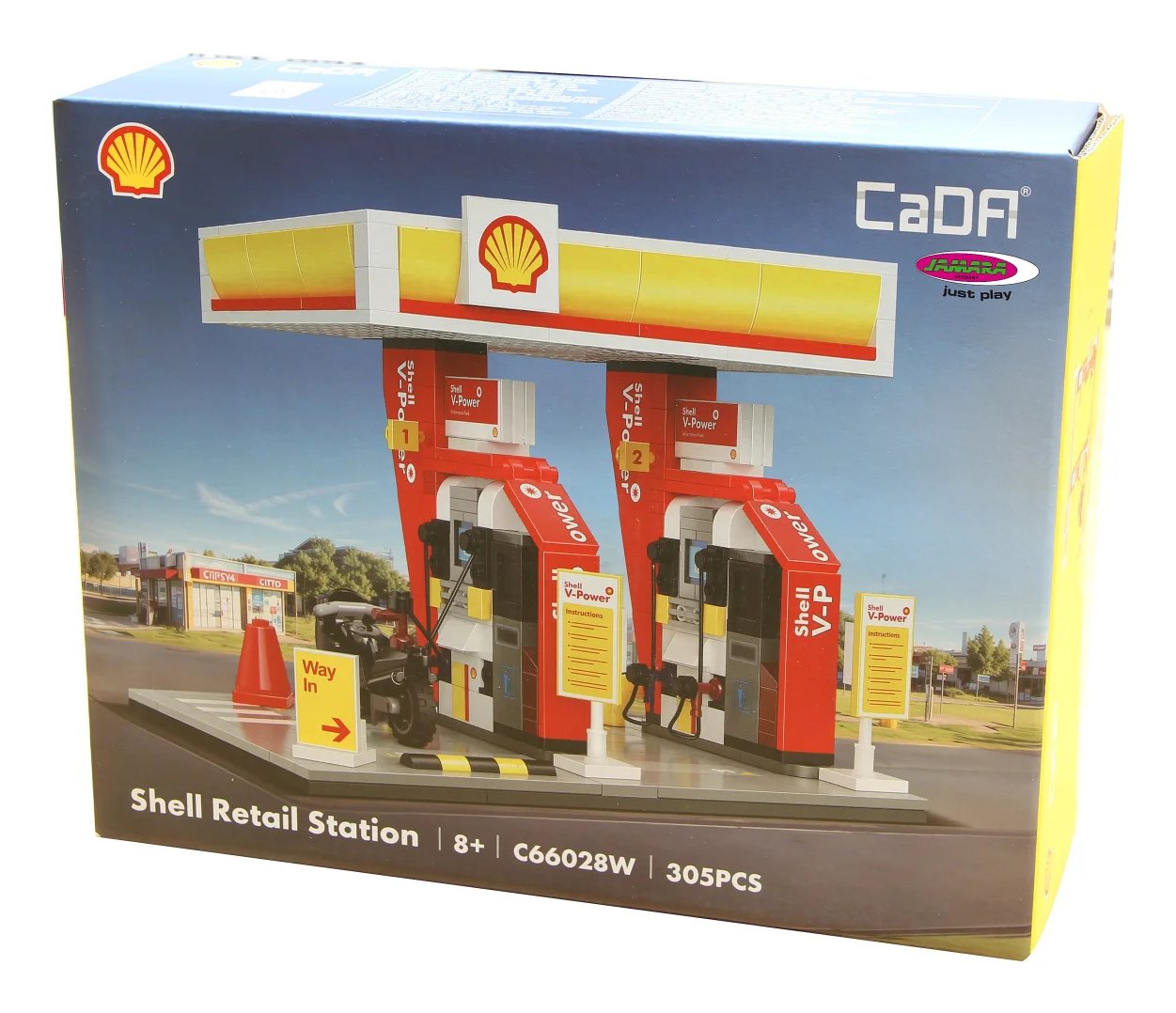 Jamara Cada Shell Tankmelle Bricks 8+