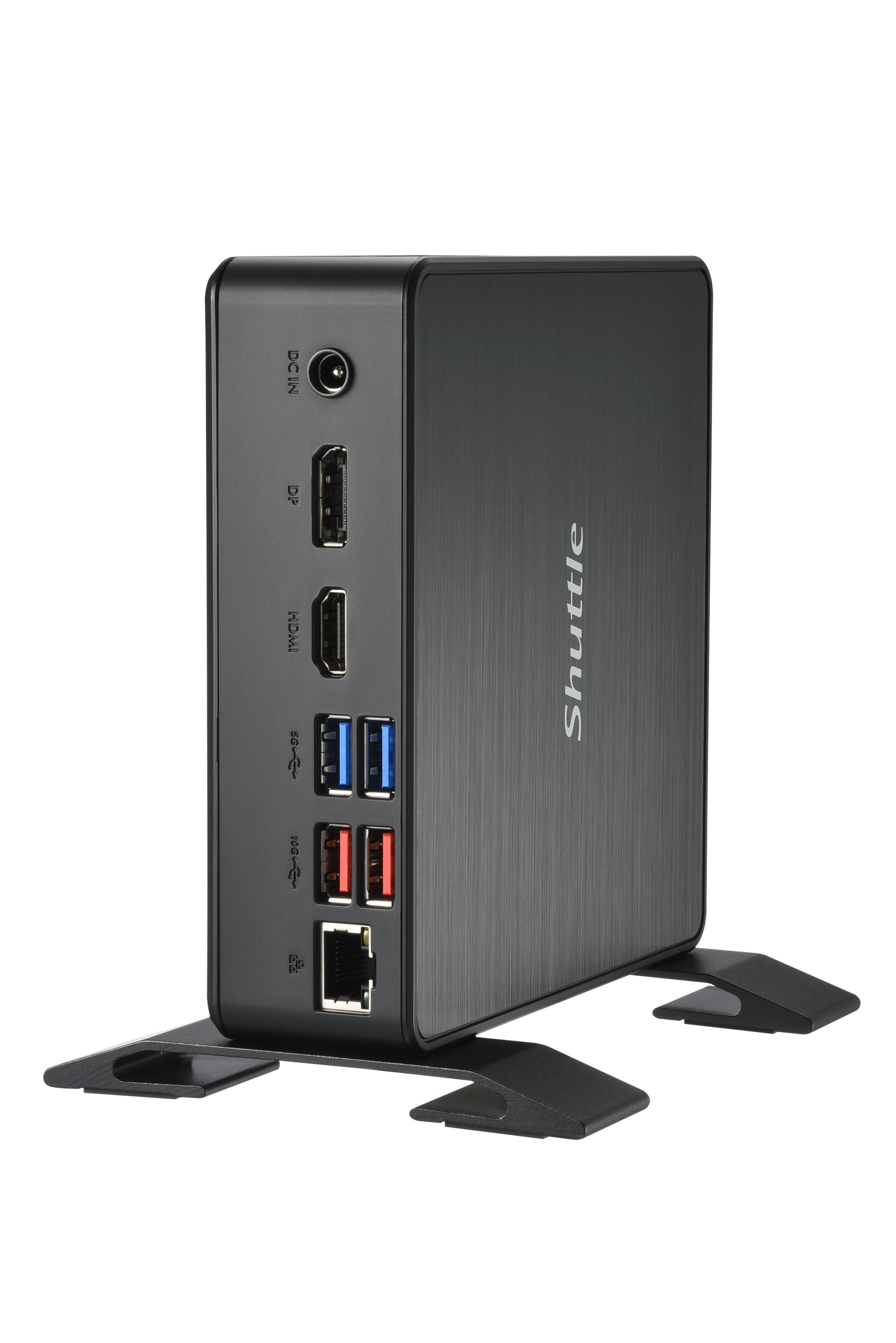 EAN 0887993005904 - Shuttle NC40U PC/estación de trabajo barebone 0.84L sized PC Negro 7305 Intel® SoC 1,1 GHz imagen 1