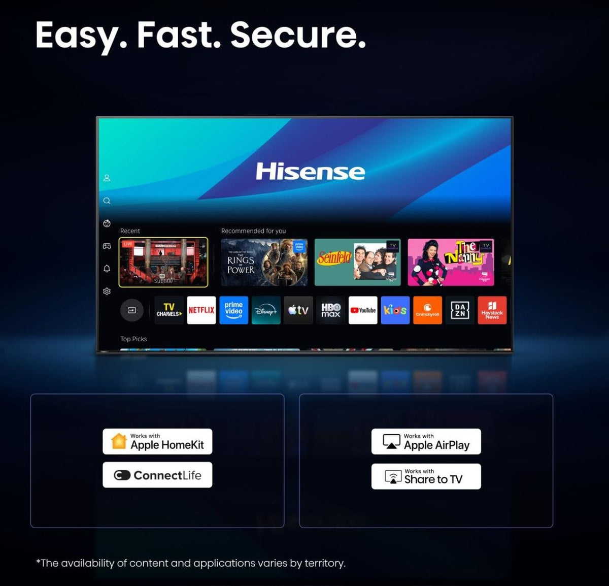 EAN 6942351429380 - Hisense 40A49S 101,6 cm (40") Full HD Smart TV Wifi Negro imagen 9