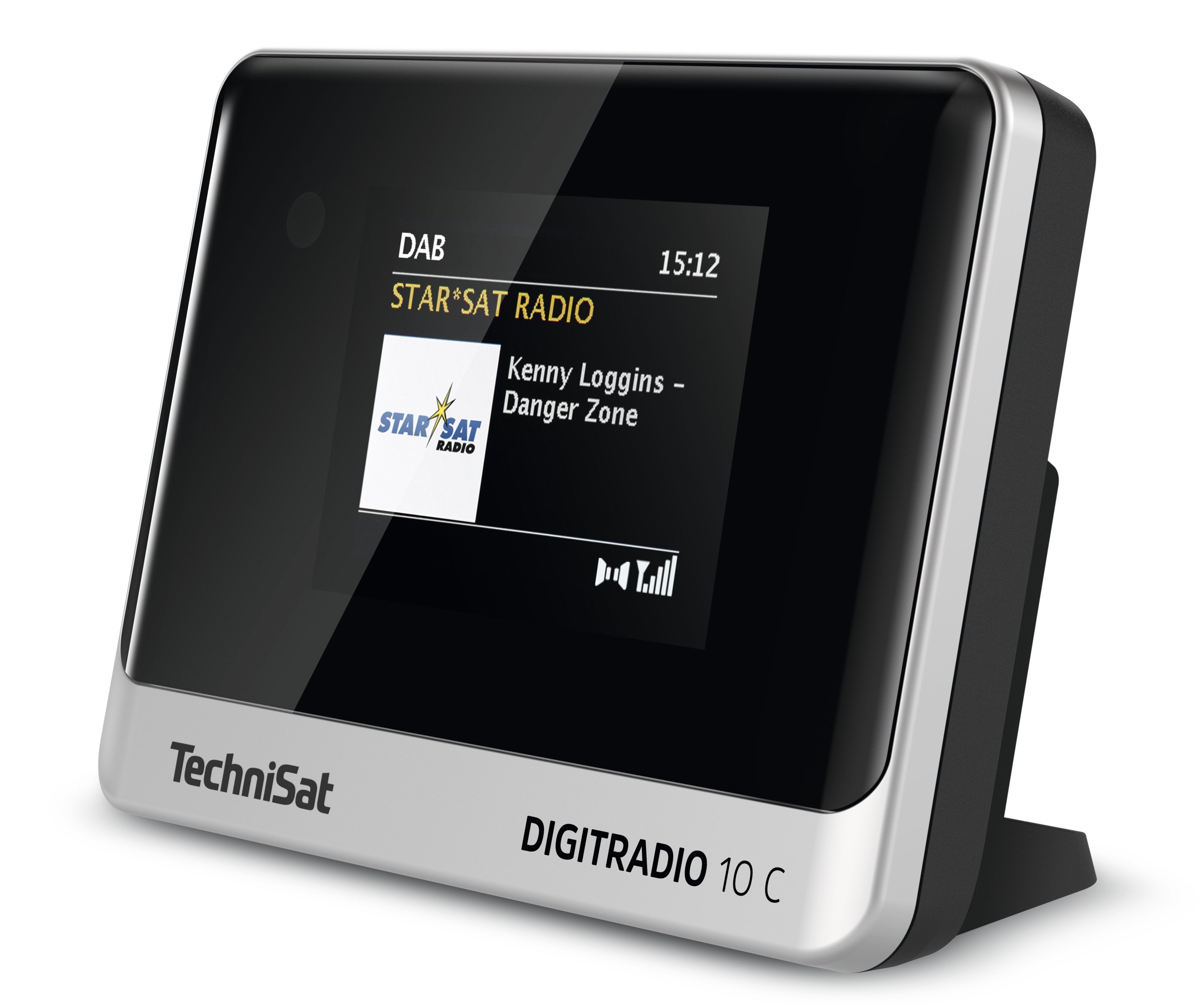 Technisat Digitradio 10 C Radio Personal Analógico Y Digital Negro, Plata
